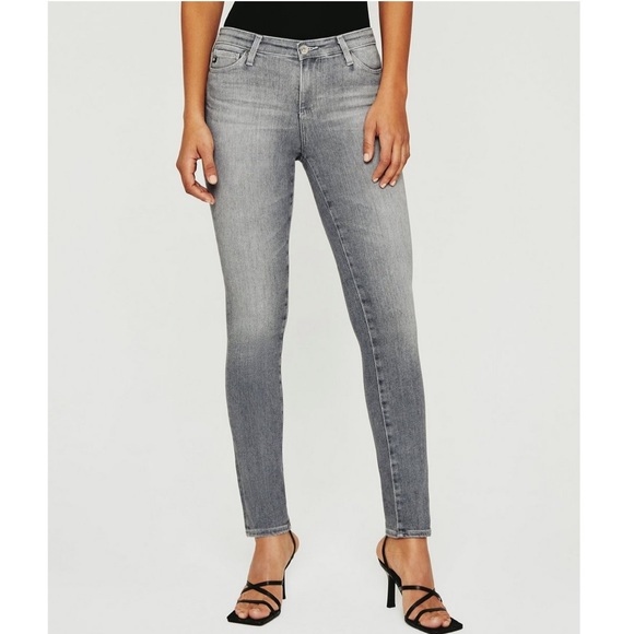 NWT: Grey AG Adriano Goldschmeid Prima Cigarette Leg jeans Size 24 - Picture 13 of 15